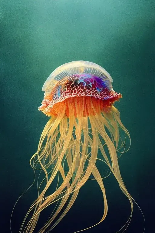 Deep Ocean Jellyfish Creatures