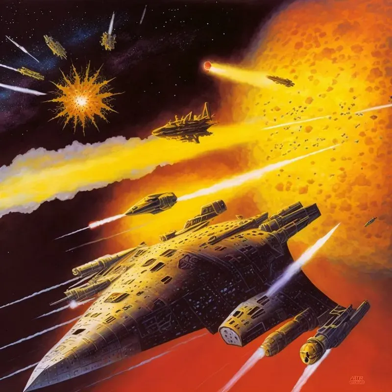 Epic Retro Space Battles
