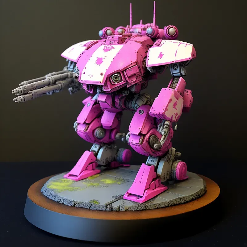 Mechwarrior Tabletop Model Miniatures