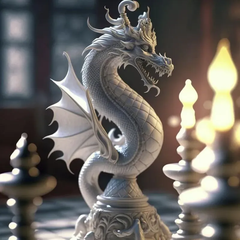 Epic Fantastic Chess Sculptures