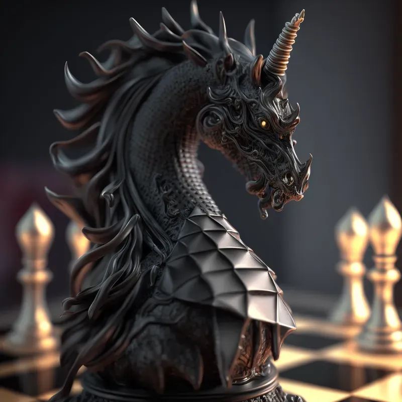 Epic Fantastic Chess Sculptures
