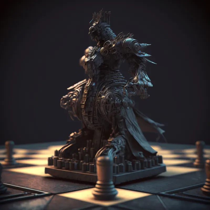Epic Fantastic Chess Sculptures