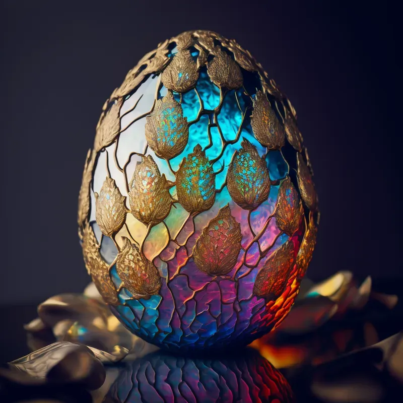 Fantasy Epic Dragon Eggs