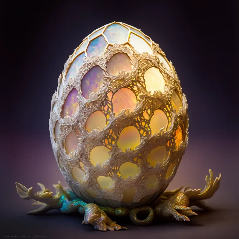 Fantasy Epic Dragon Eggs