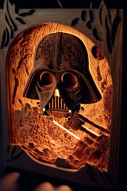 Wood Art Boxes