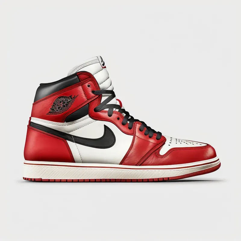 Side Views Of Air Jordan Sneakers