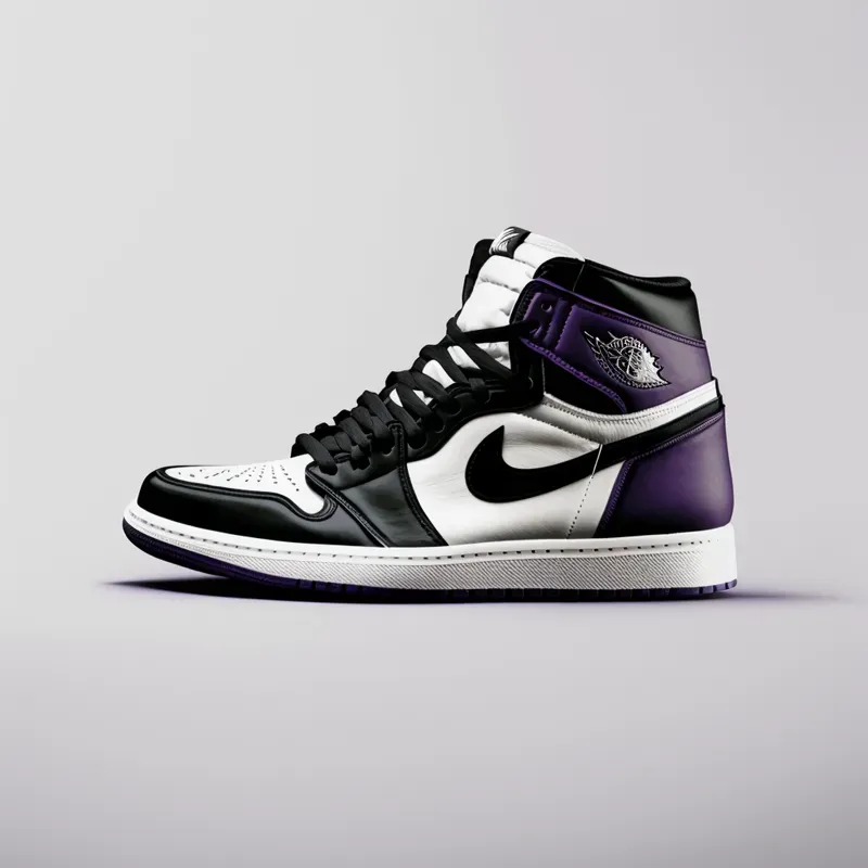 Side Views Of Air Jordan Sneakers