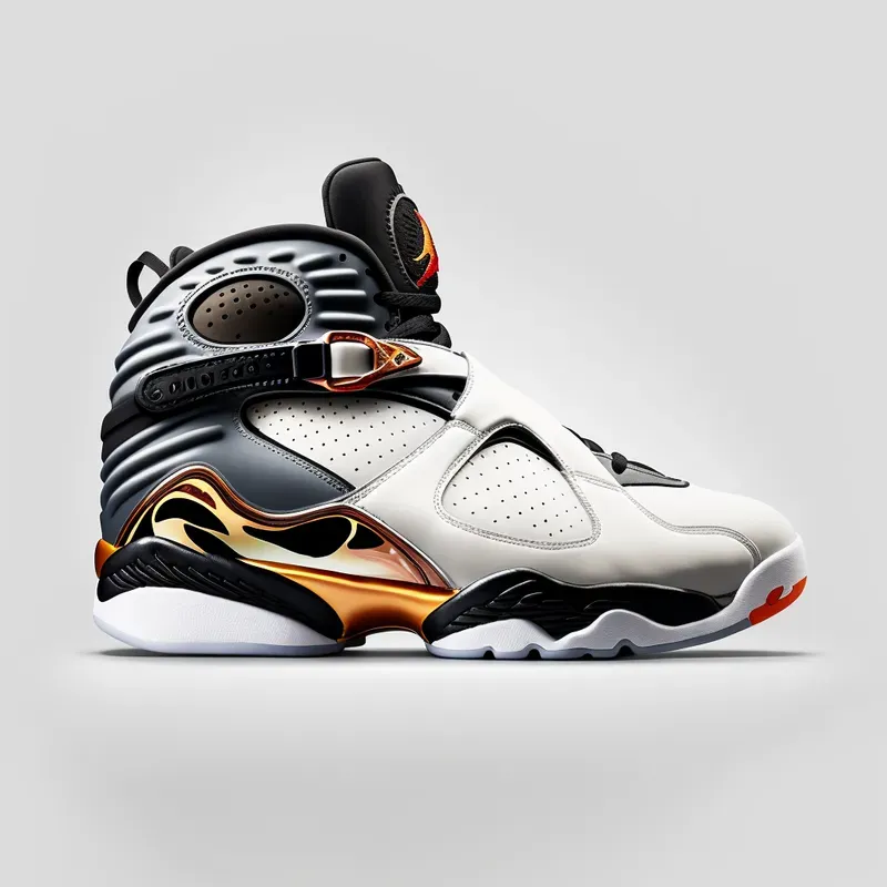 Side Views Of Air Jordan Sneakers
