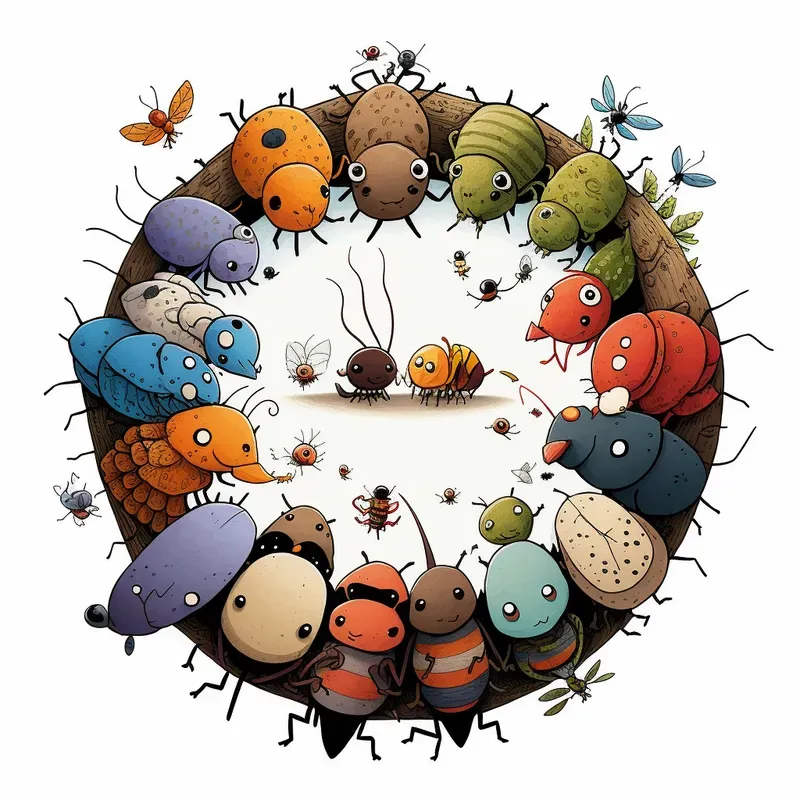 Cute Circle Time Illustrations