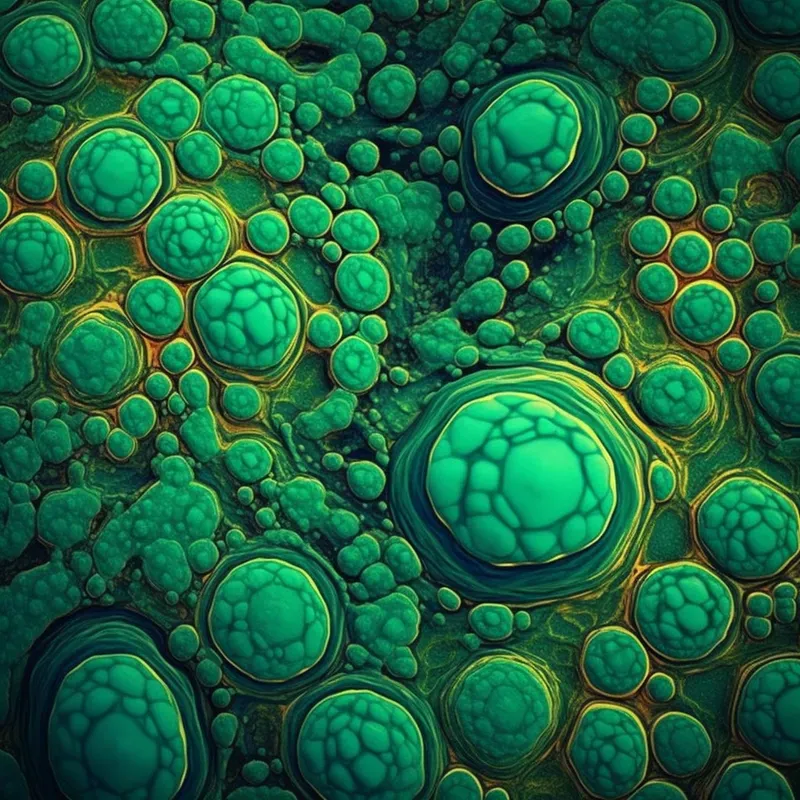 Trippy Cell Art