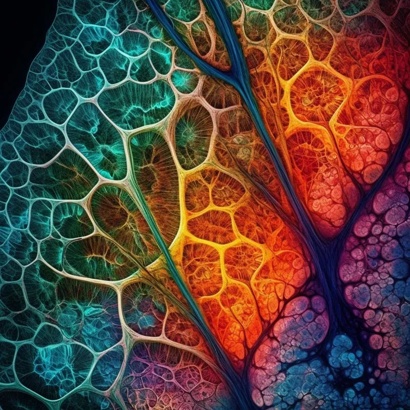 Trippy Cell Art
