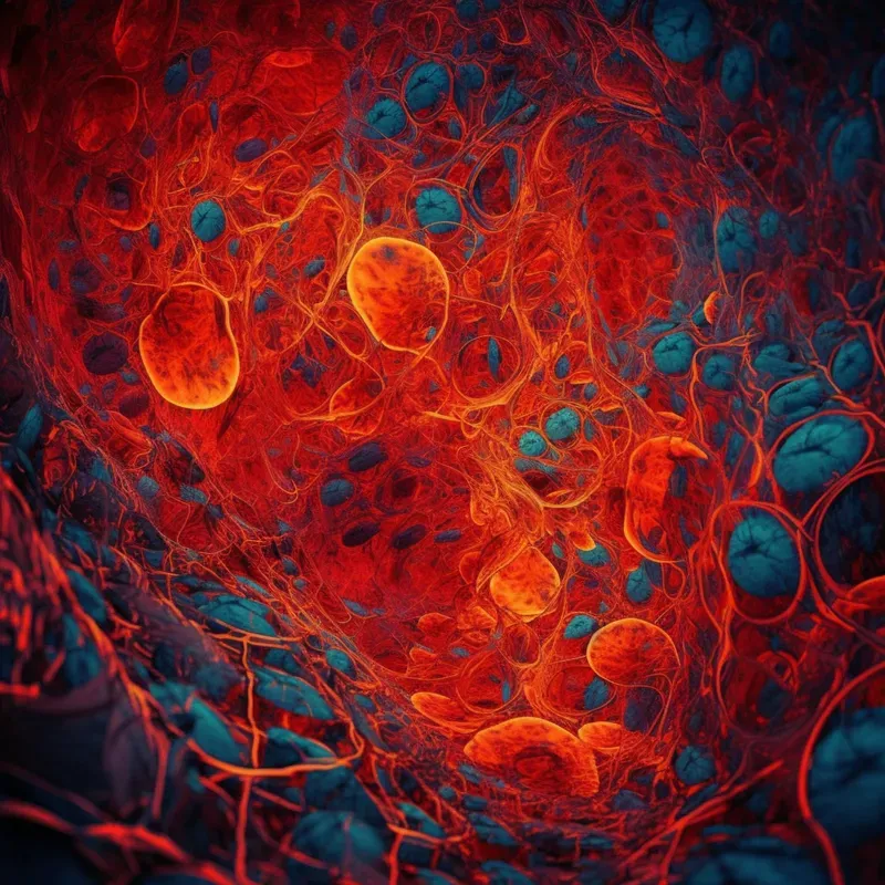 Trippy Cell Art