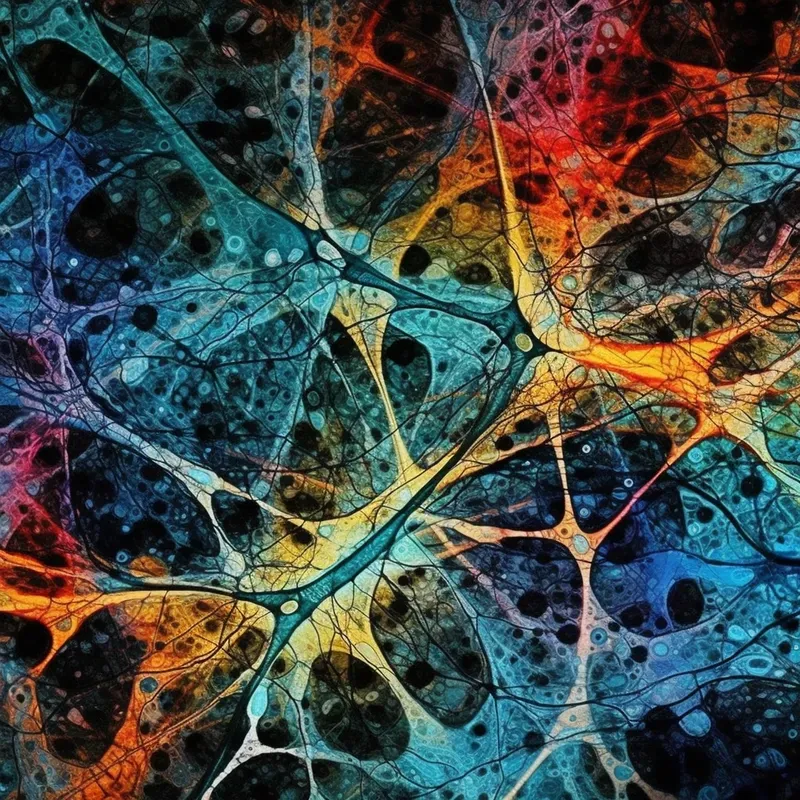 Trippy Cell Art
