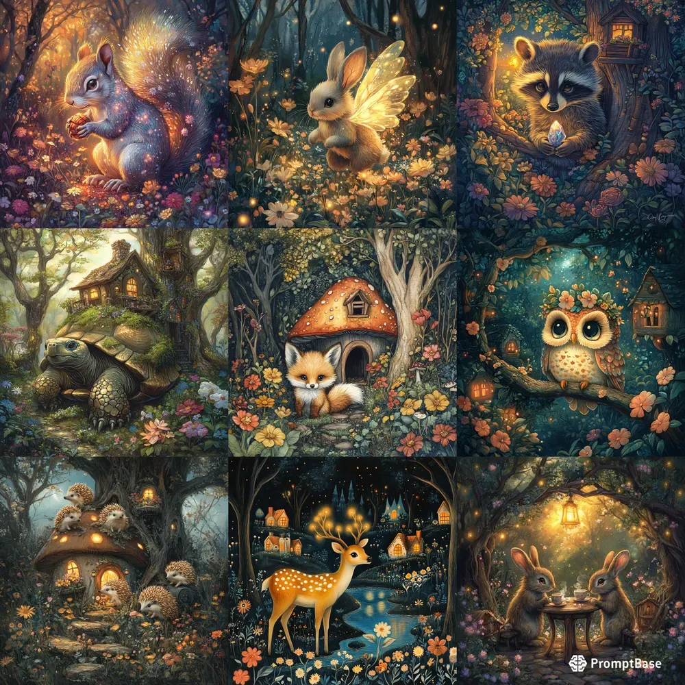 Enchanted Forest Creatures