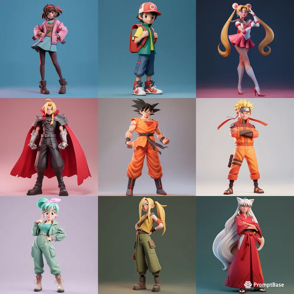 Stylish Anime Characters