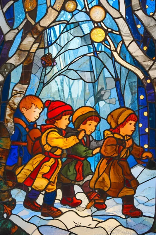 Stained Glass Illustrations