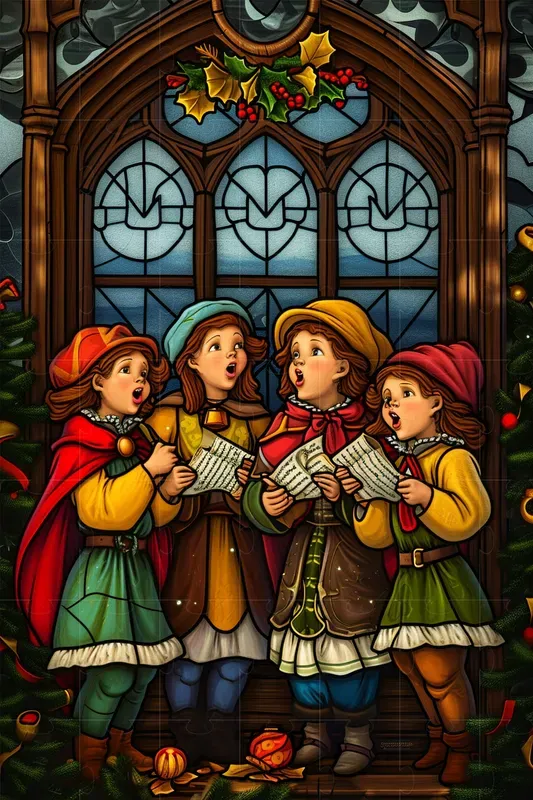 Stained Glass Illustrations