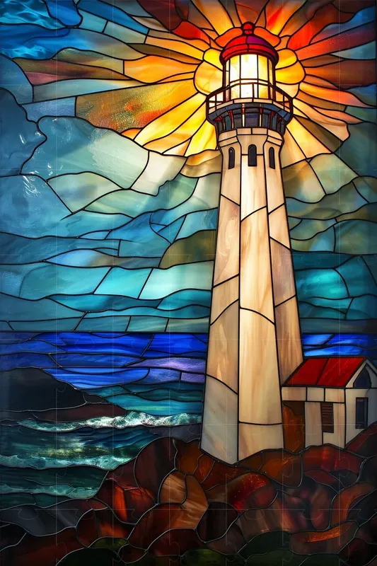 Stained Glass Illustrations
