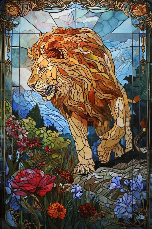 Stained Glass Illustrations