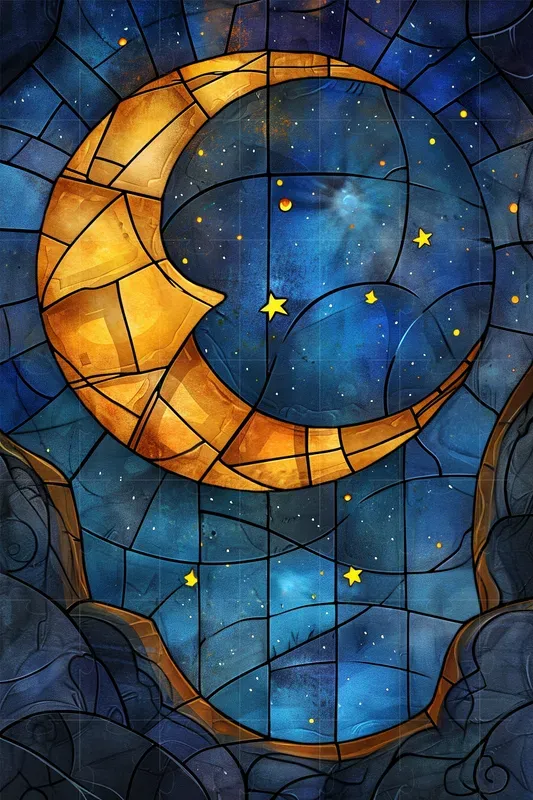 Stained Glass Illustrations