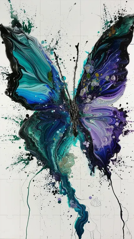 Acrylic Pouring Artworks