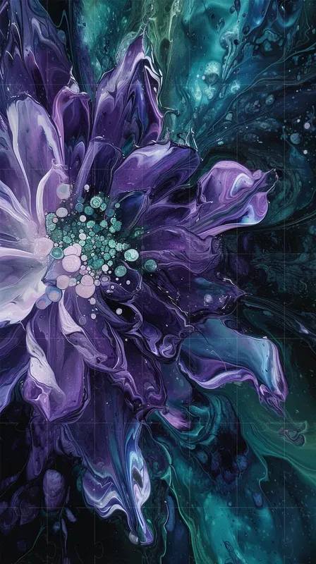 Acrylic Pouring Artworks