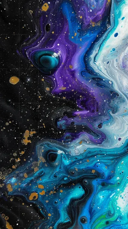 Acrylic Pouring Artworks