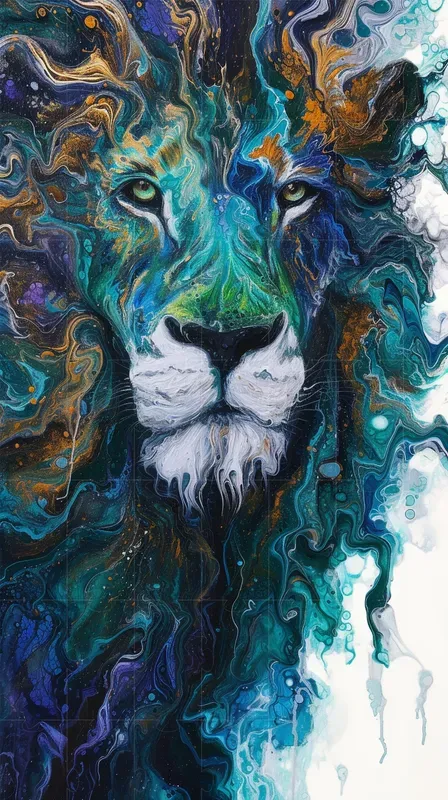 Acrylic Pouring Artworks