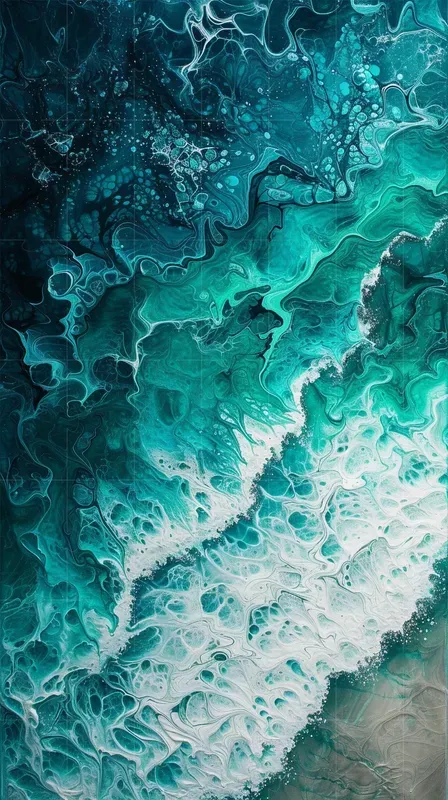Acrylic Pouring Artworks