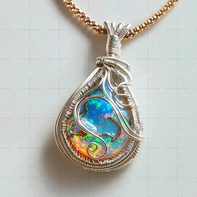 Wirewrapped Jewelry Clip Art