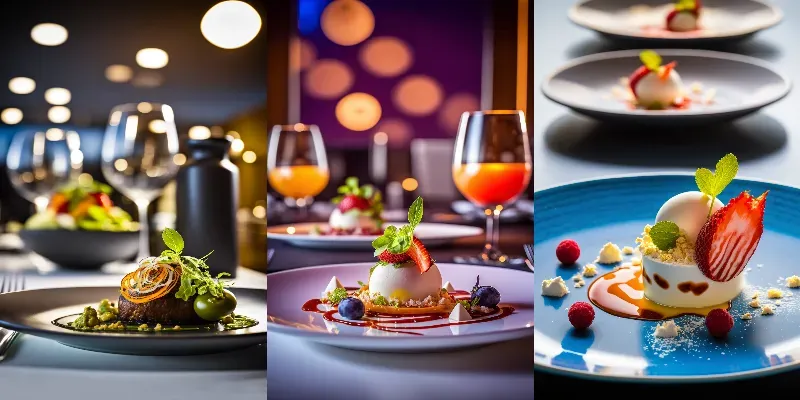 Pro-level Hyper-realistic Food Photos generated by undefined