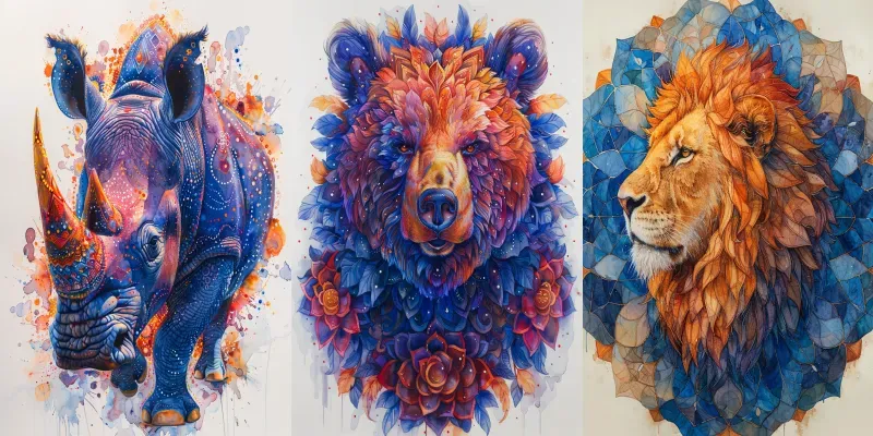 Animal Mandala Softs generated by undefined