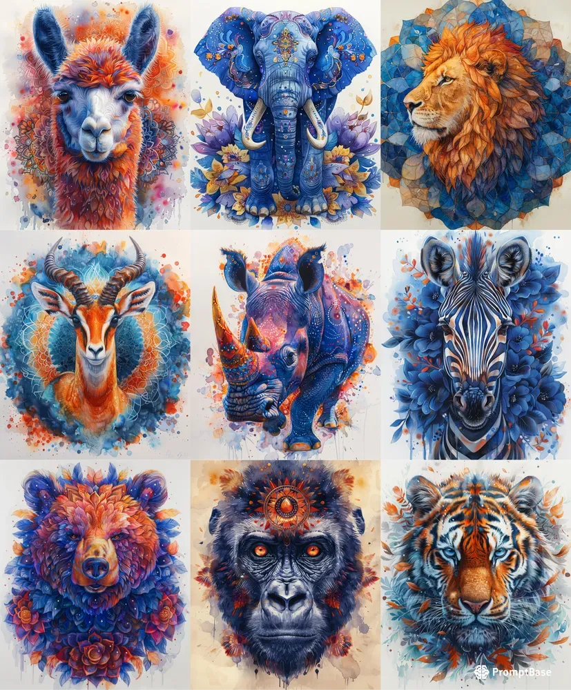 Animal Mandala Softs