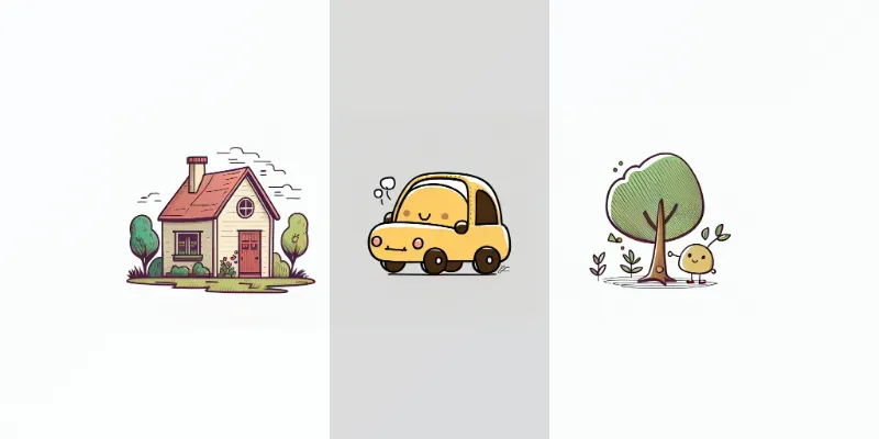 Cartoon Line Drawings generated by undefined