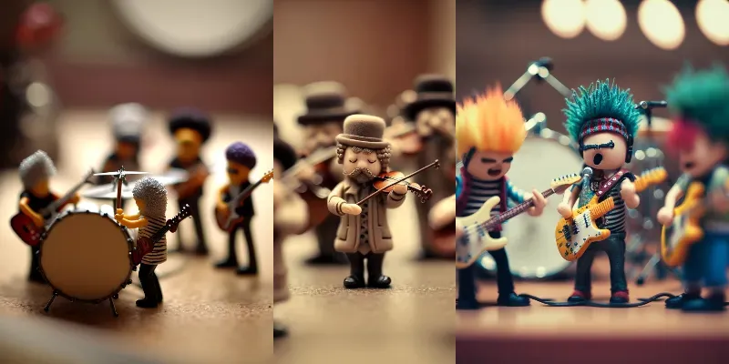 Tiny Little Musicians generated by undefined