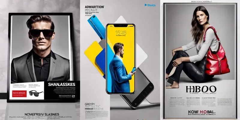 Product Advertisement Posters generated by undefined