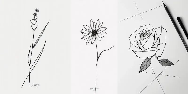 Floral Tattoo Designs generated by undefined