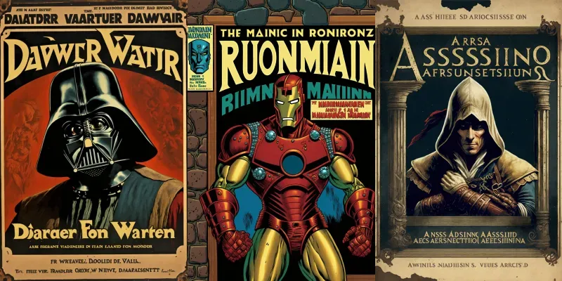 Vintage Media Genres generated by undefined