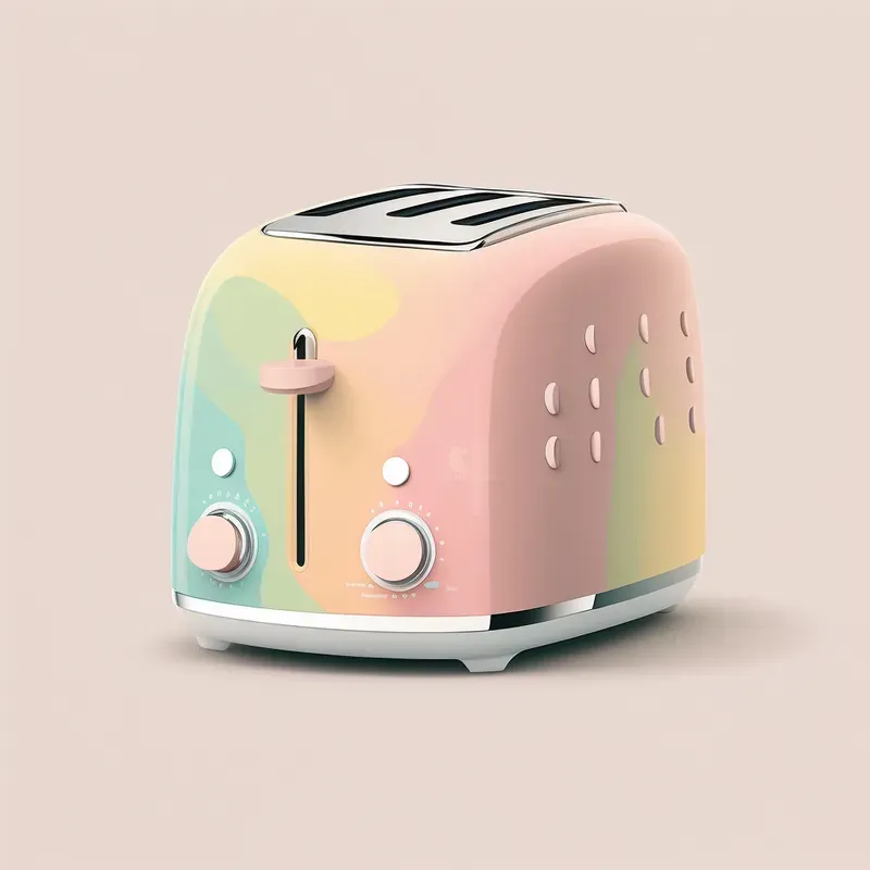 Pop Art Kitchen Equipment Icons