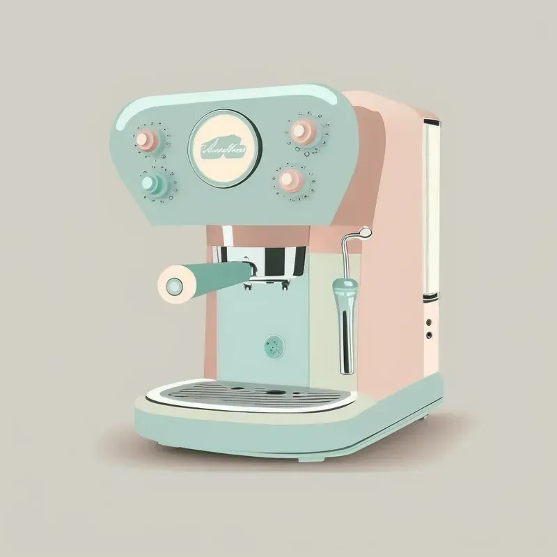 Pop Art Kitchen Equipment Icons