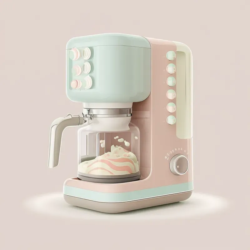 Pop Art Kitchen Equipment Icons