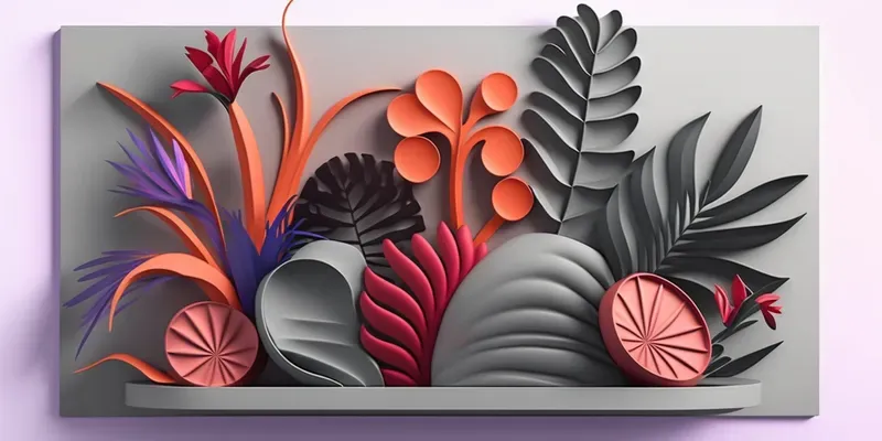 Dynamic And Minimalist 3D Textures
