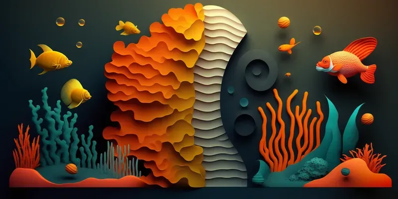 Dynamic And Minimalist 3D Textures