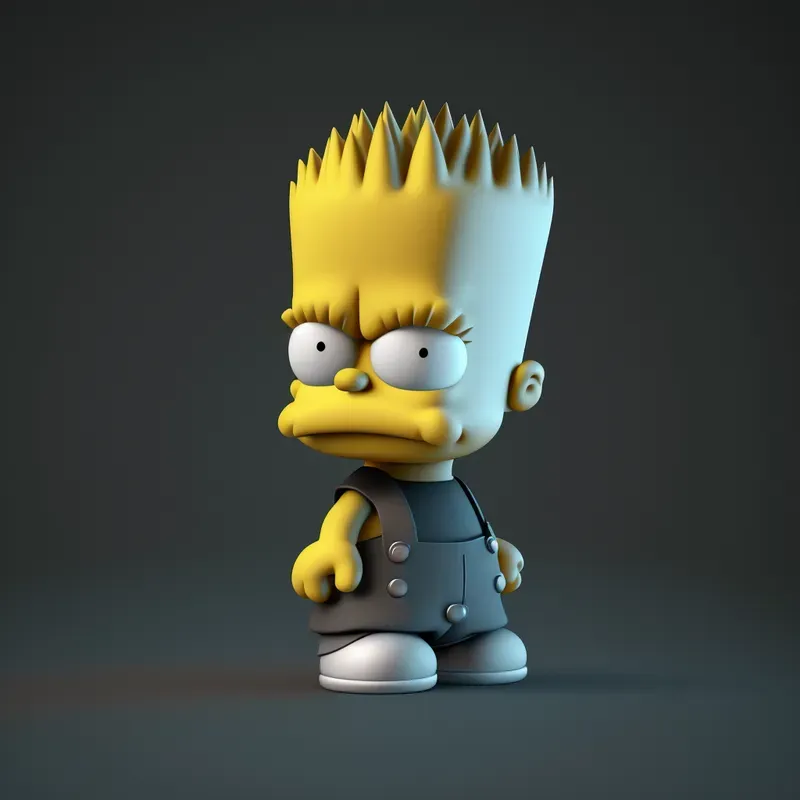 Baby Simpson Characters 3D