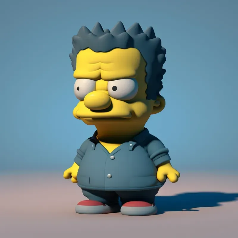 Baby Simpson Characters 3D