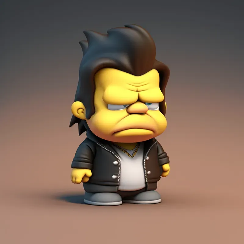 Baby Simpson Characters 3D