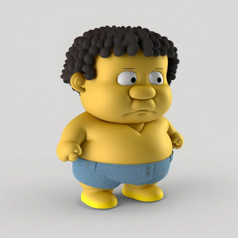 Baby Simpson Characters 3D