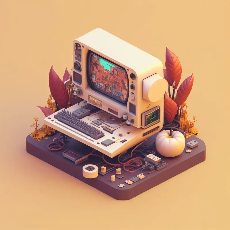 Premium Isometric 3D Models