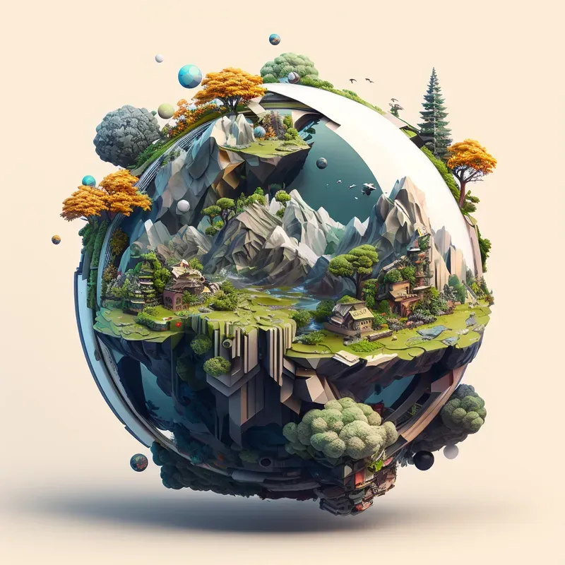Premium Isometric 3D Models