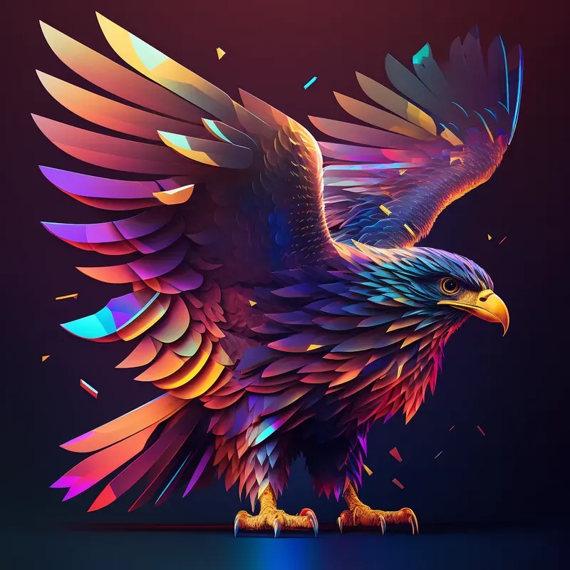 Premium Geometric Vibrant Illustrations